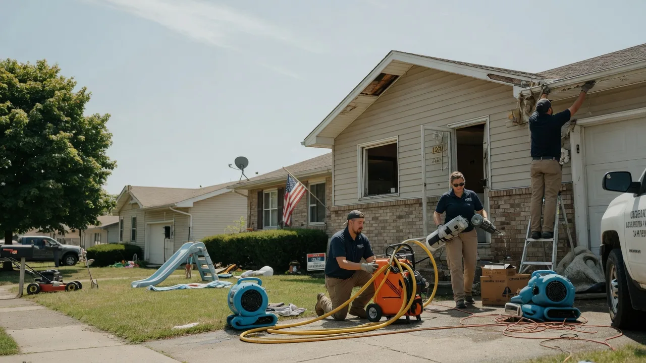 Water Damage Restoration in Riverton, IL near me